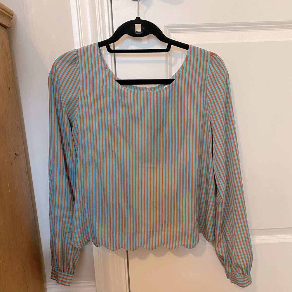 Striped cropped Shirt